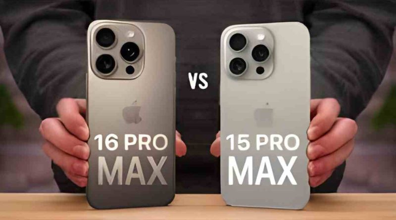 iPhone 16 Pro Max vs iPhone 15 Pro Max Comparison